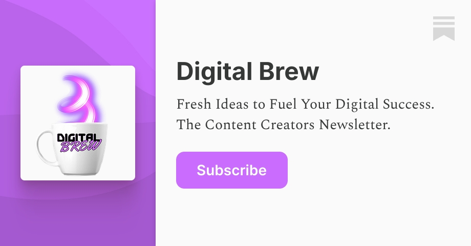 Digital Brew | Brian Colburn | Substack