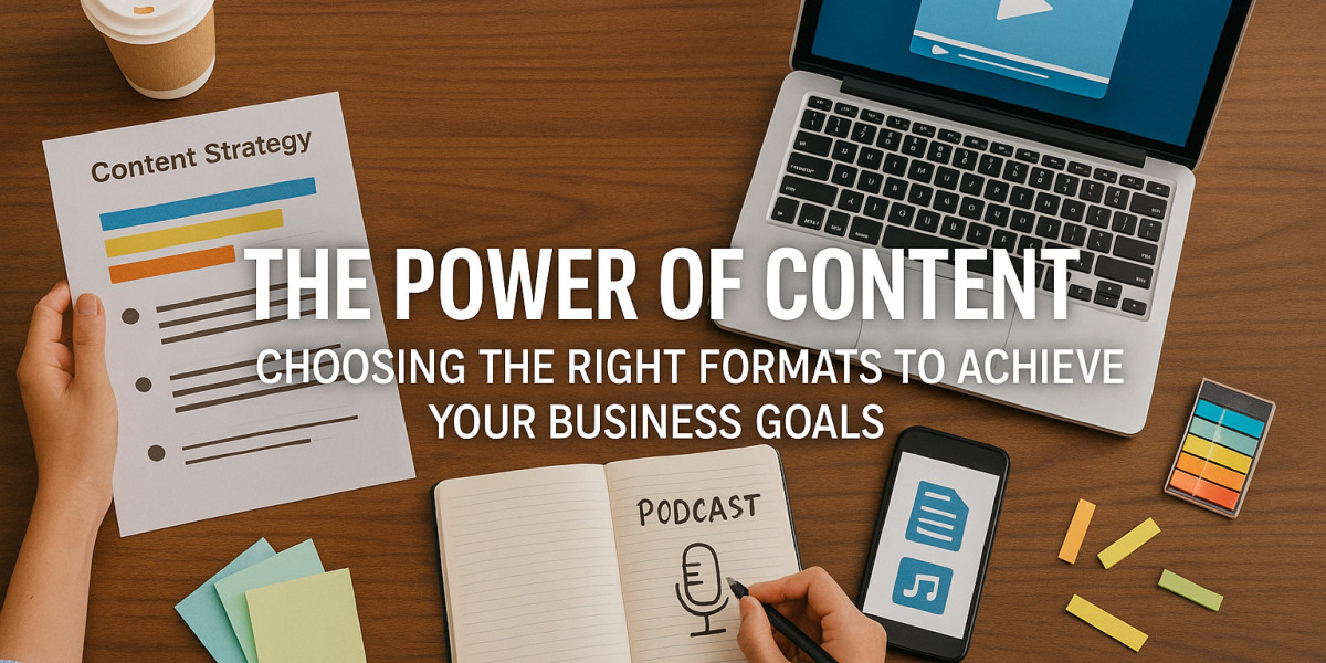 The Power of Content: Choosing the Right Formats to Achieve Your Business Goals