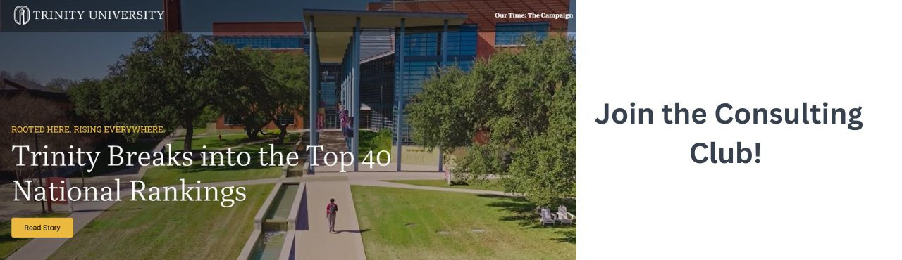 TUCC - Trinity University Consulting Club Cover Image