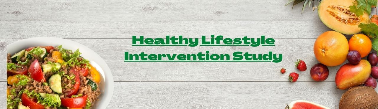 Healthy Lifestyle Intervention Study Cover Image