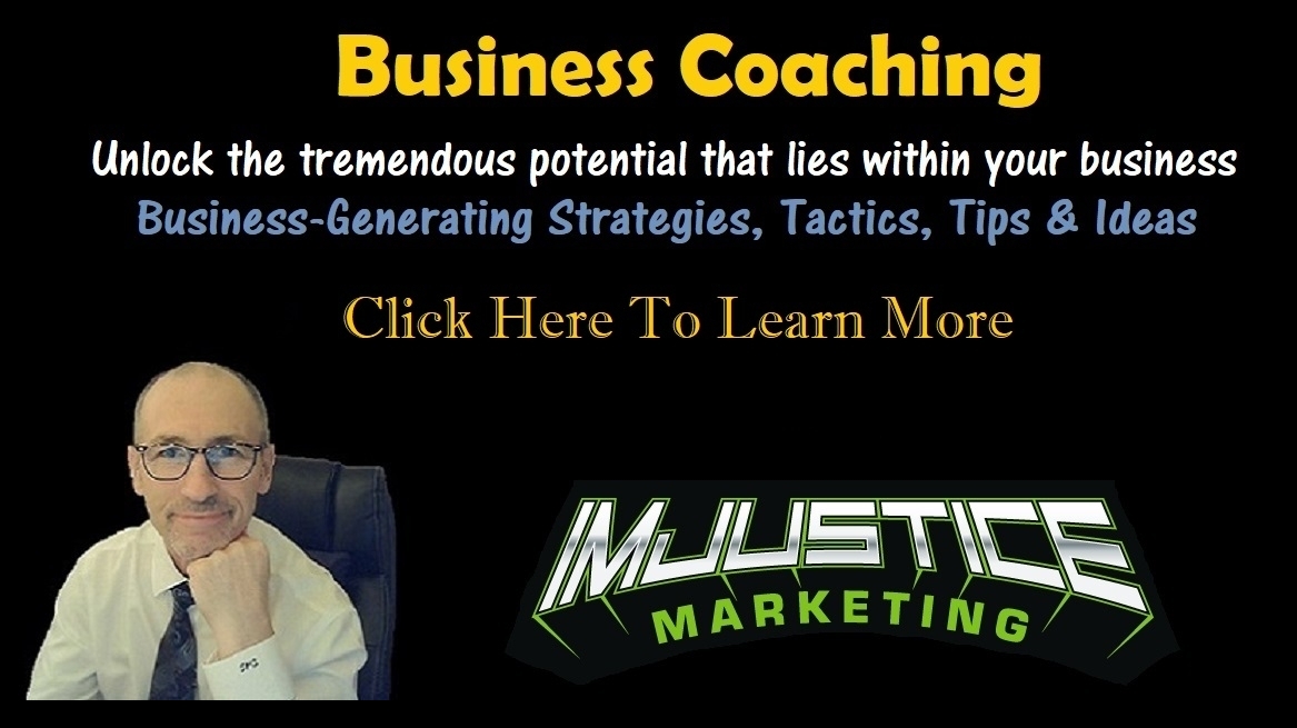 ... Have You Ever Thought Of Investing In Your Future? ... With Your Own Business Coach?