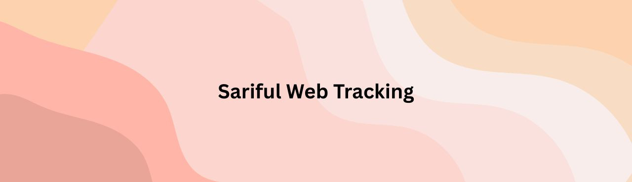 Sariful Web Tracking Cover Image