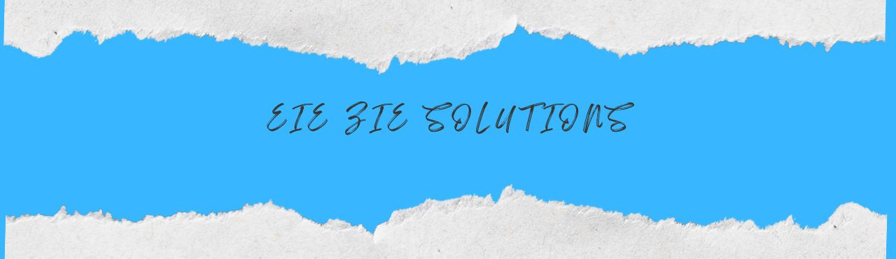 EIE ZIE Solutions Cover Image