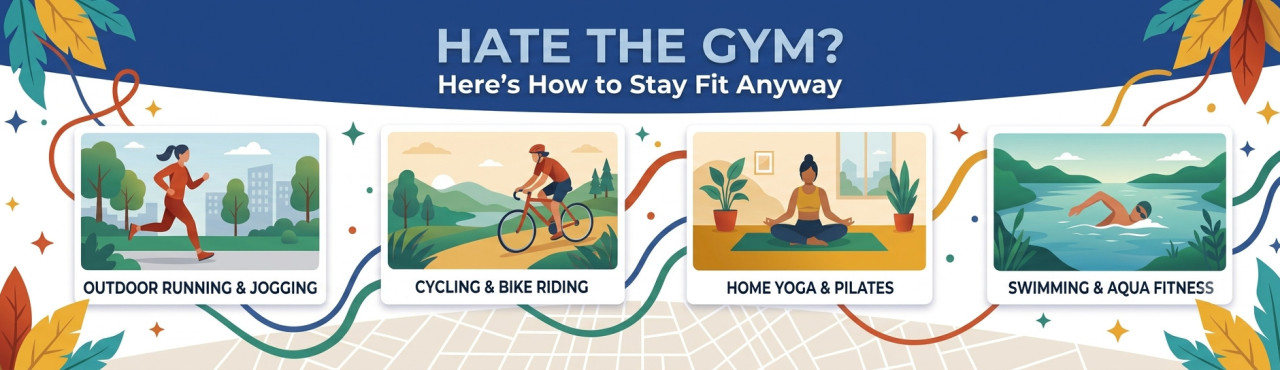 Hate the Gym? Here's How to Stay Fit Anyway