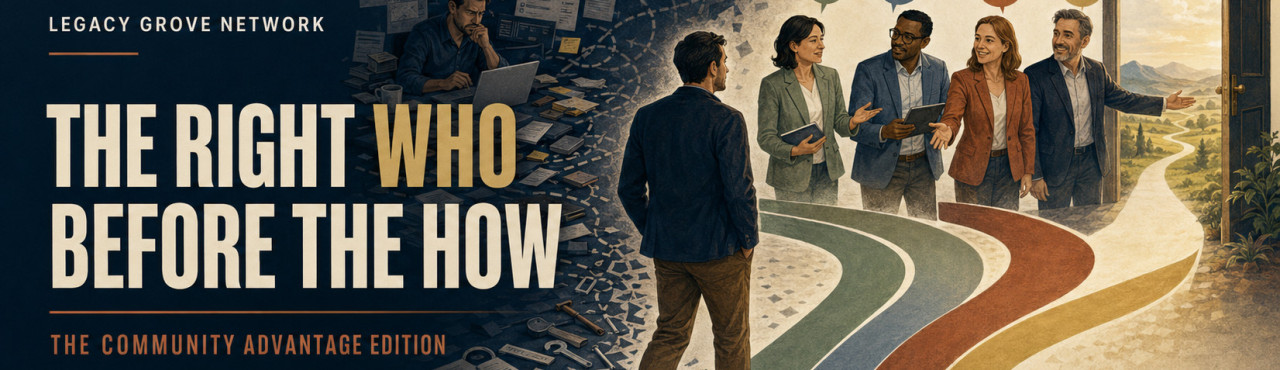 The WHO Before the HOW