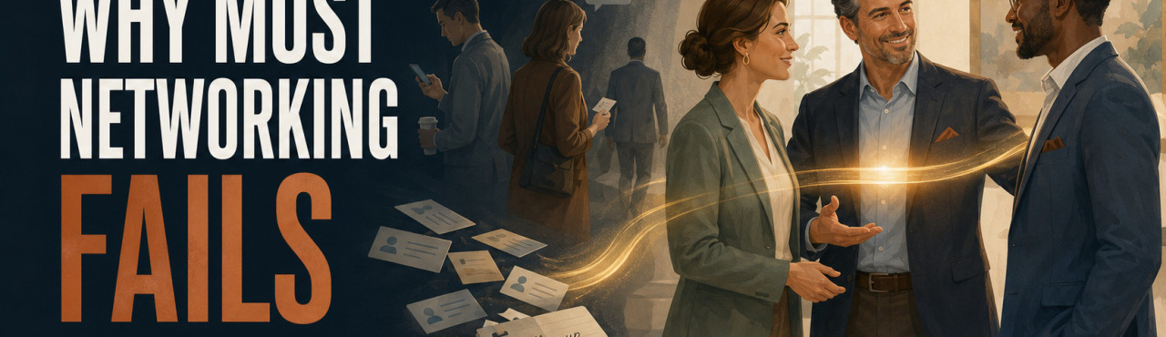 Why Most Networking Fails—and What Creates Real Referrals
