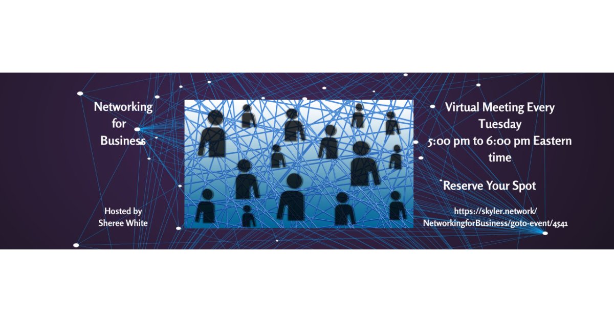 Networking for Business Weekly Virtual Get-Together