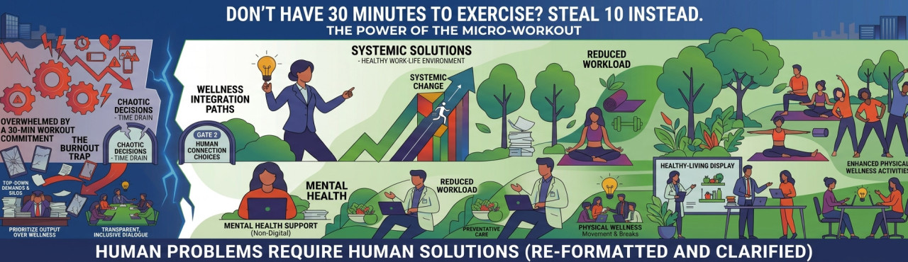 Don’t Have 30 Minutes to Exercise? Steal 10 Instead